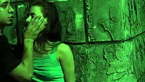 Skinny teen anya olsens gets rough outdoor public bondage bang