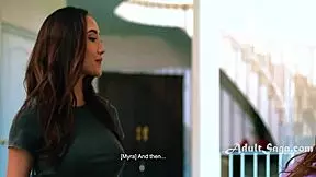 milf bangs the neighbor’s girl, chloe amour and myra moaning loud together