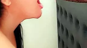 Novinha trains deep throat for school boyfriend