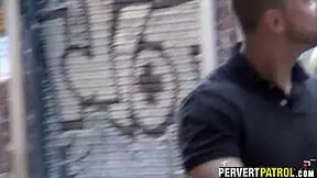 Filming couple fuck through window