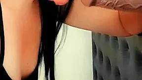 Novinha trains deep throat for school boyfriend