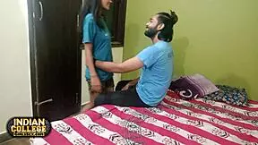 Skinny Desi Girlfriend Bent Over by Indian Hunk