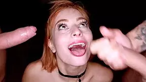 pelirroja flaca quiere pis en su garganta despues de la fiesta rauls bud