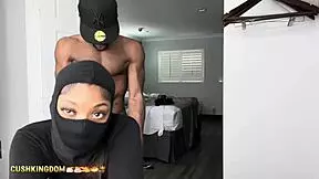 sexy booty chick plays with dildo before real banging fun