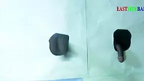 Eastsidebabe and Patricia9ja take turns on glory hole blowjob