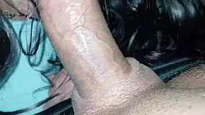 My mouth wide open, couldn’t resist every drop of his cum