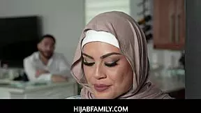 veronica valentine in hijab gets a deepthroat blowjob from peter green during cleaning