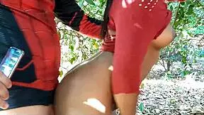 I had outdoor sex with a black girl and came in her pussy