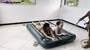 Man, he nailed it helping two whores, so they let him pound hard! 😜