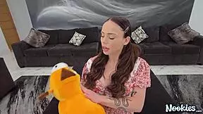 i creampied lucia rossi's tight pussy on her first porn shoot