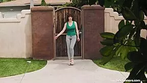 my wife kisses our milf neighbor in front of me