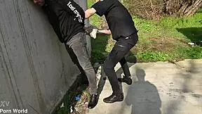 Slutty suspect sladyen skaya takes dp pounding at police station 😏