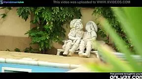 Ayline Brown fucking the pool guy 😍