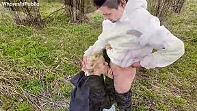 Public Sex With Monster Cock Facial!