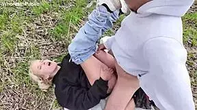 Public Sex With Monster Cock Facial!