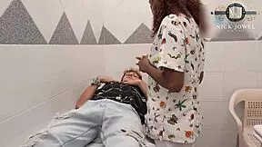 i fuck my head nurse with her big ass and tits, moaning wet