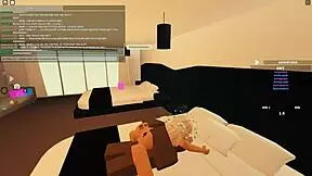 Petite teen in rough Blacked sex.