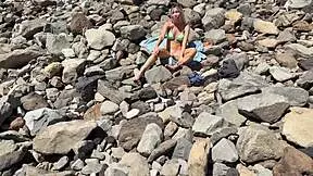 student teen runs from school to fuck big dildo?