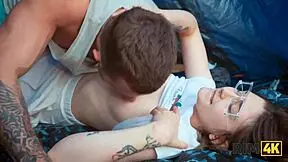 Shy Couple Explores Rimming and Hard Anal Outdoors First Time