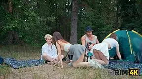 Shy Couple Explores Rimming and Hard Anal Outdoors First Time