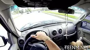 ava taylor gets used on the street by titan for money