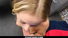 i can’t believe the security officer let this teen 18+ go after banging in the garage