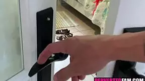 Talking my hot step sister into sex