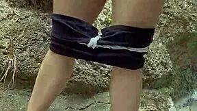 I FUCKED my cousin's TIGHT ASS again behind the ROCKY HILL