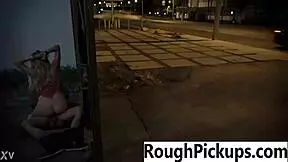 Street pickups with teen 18+ fucking
