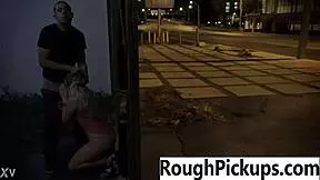 Street pickups with teen 18+ fucking