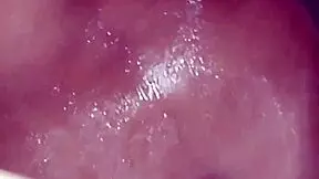 Hot latina receives cumshot in hotel bathroom