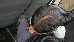 She sucked my dick on the bus, then we fucked in a hotel.