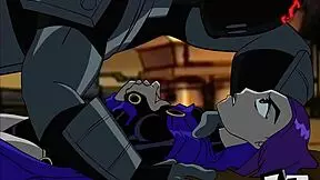 damn, teen titans raven takes hardcore anal pounding!