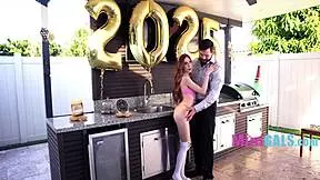 Adorable Young Teenie Shows Skills Then Gets Monster Cock Fucking!