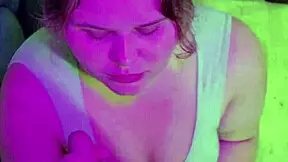 Blowjob Compilation With Cum On Cute Face And Big Tits Of Cute BBW Hottie