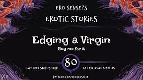 Edging a virgin with erotic audio for women?