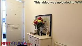 The cougar spanks the dripping pussy of the college student