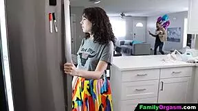 Stepdaughter blowing stepdad? Family fun!