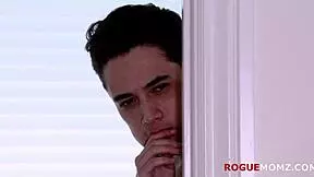 Petite blonde cutie bonnie wolf masturbates and sucks a hard cock