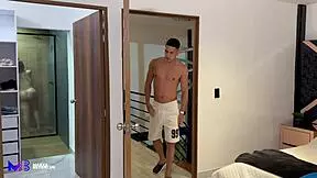 Conversational-Emoji Spying on my big ass stepsis in shower... ended up banging hard! 💦 - Max Betancur & Devil Khloe