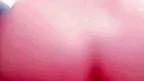 Young girl sits on toy after watching an adult movie