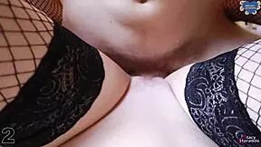 creampie compilation by stacy starando roughly pumping shaved pussy with cum part two