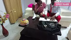 African Female Student Seduced Her Home Teacher In Hardcore Sex