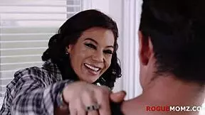 Petite blonde cutie bonnie wolf masturbates and sucks a hard cock