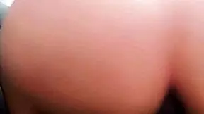 Young girl sits on toy after watching an adult movie