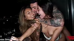 Bride feels canceled wedding threesome squirting pleasure