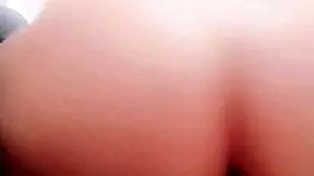 Young girl sits on toy after watching an adult movie