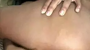 Small wet pussy with big black dildo leads to orgasm and fucking.