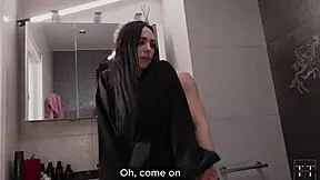 He fucked me from behind but fixed the bathroom sink