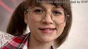 Petite Girl Experiences First Anal, Gaping Asshole Filled with Cum